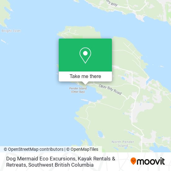 Dog Mermaid Eco Excursions, Kayak Rentals & Retreats map