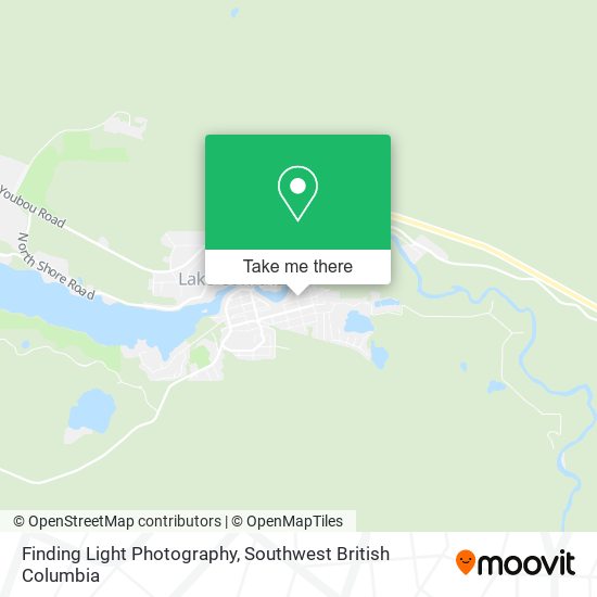 Finding Light Photography map