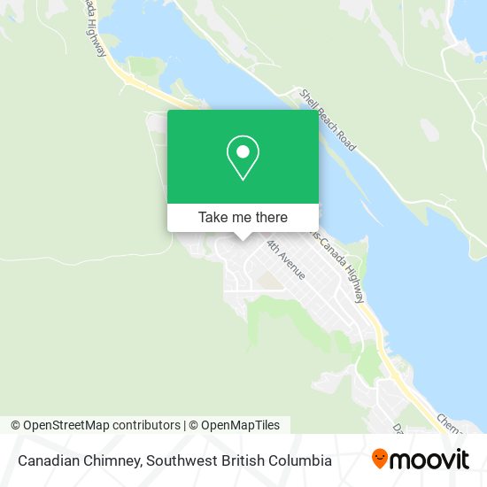 Canadian Chimney map