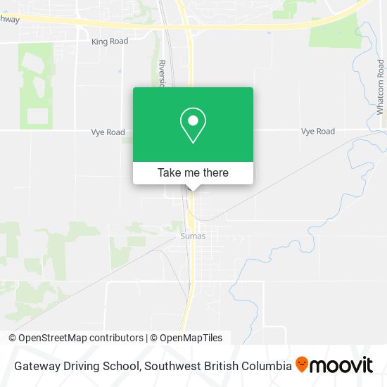 Gateway Driving School map