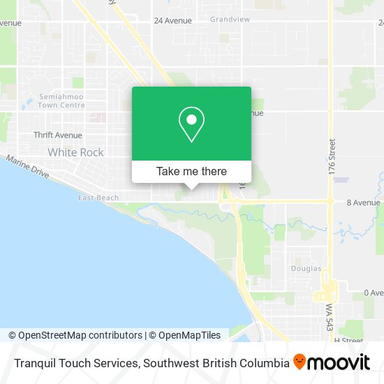 Tranquil Touch Services map