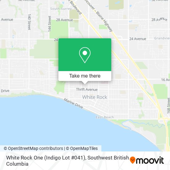 White Rock One (Indigo Lot #041) plan