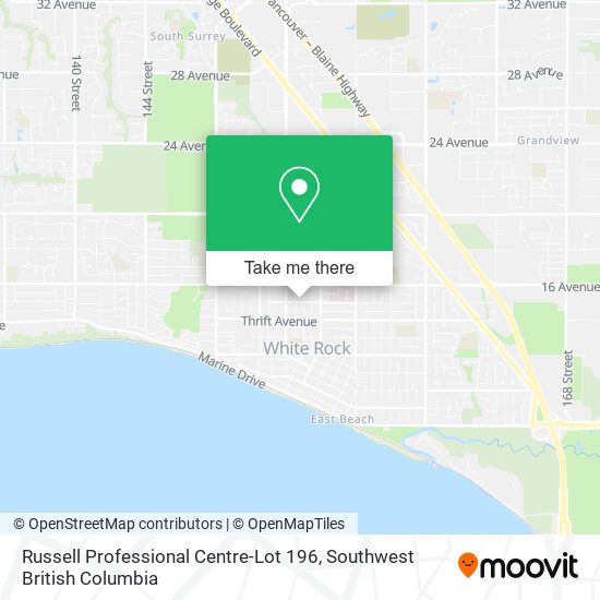 Russell Professional Centre-Lot 196 plan