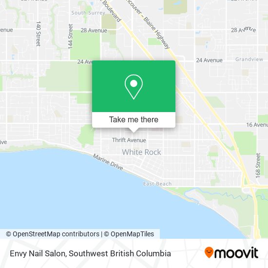 Envy Nail Salon map