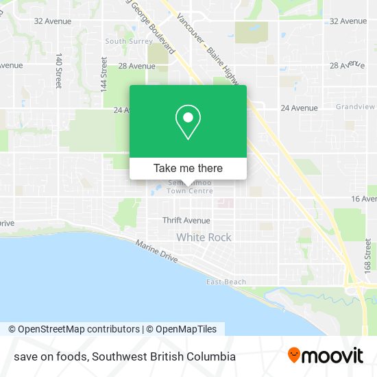 save on foods map