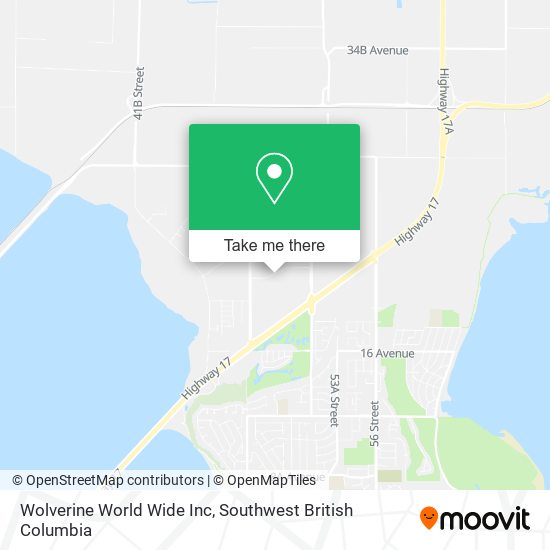 Wolverine World Wide Inc map