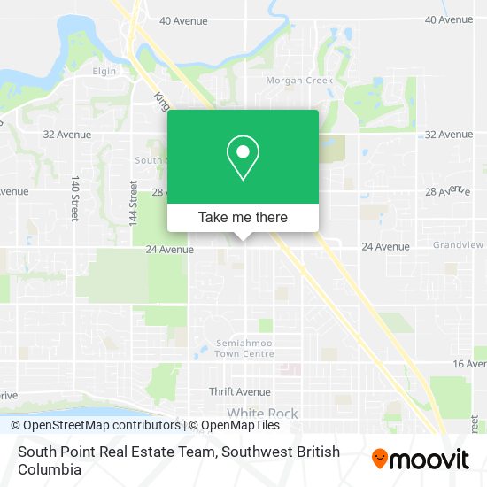 South Point Real Estate Team map