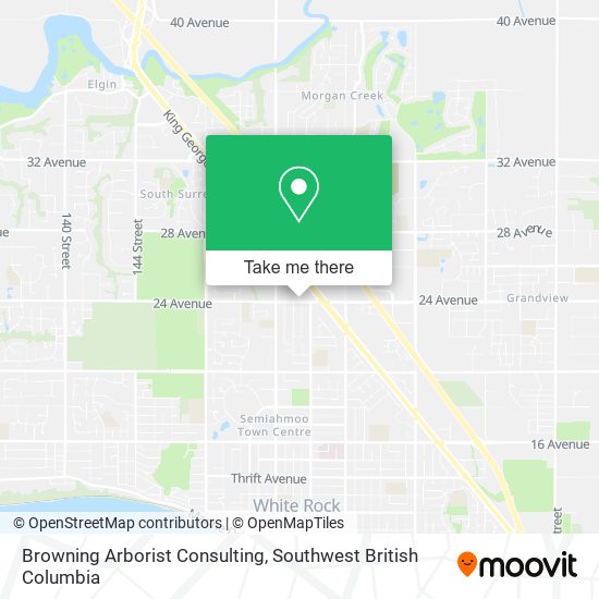 Browning Arborist Consulting map