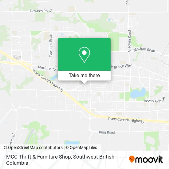 MCC Thrift & Furniture Shop map