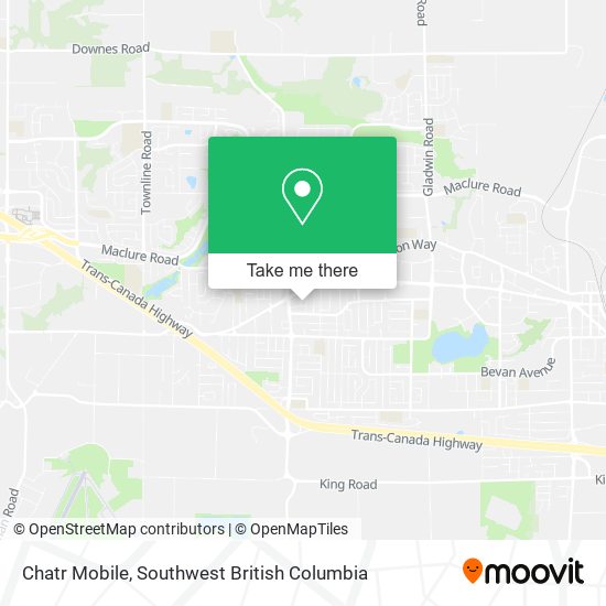 Chatr Mobile map