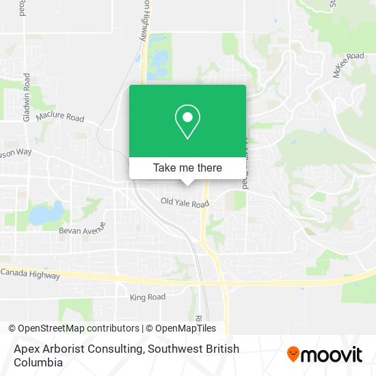 Apex Arborist Consulting map