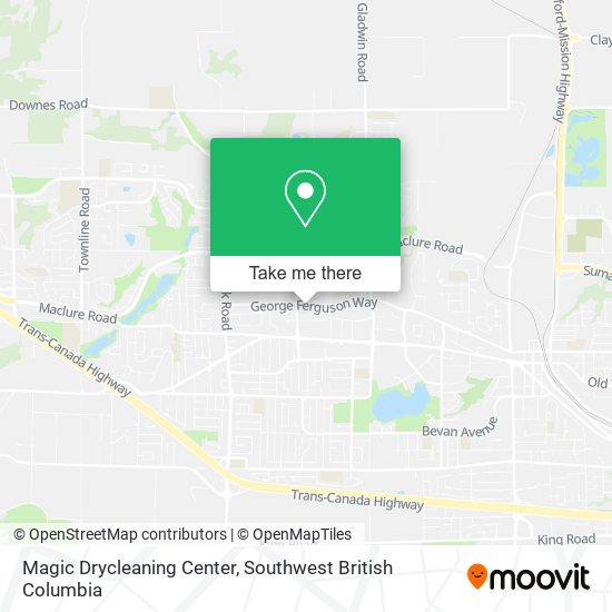 Magic Drycleaning Center map