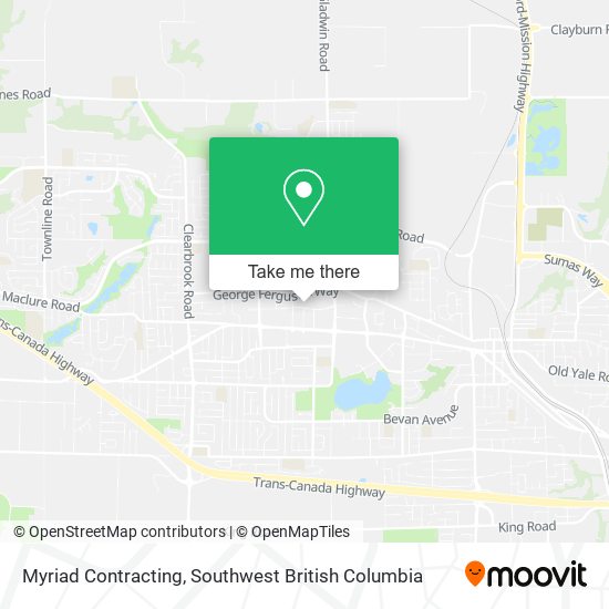 Myriad Contracting map