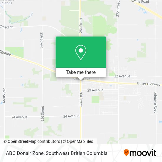 ABC Donair Zone map