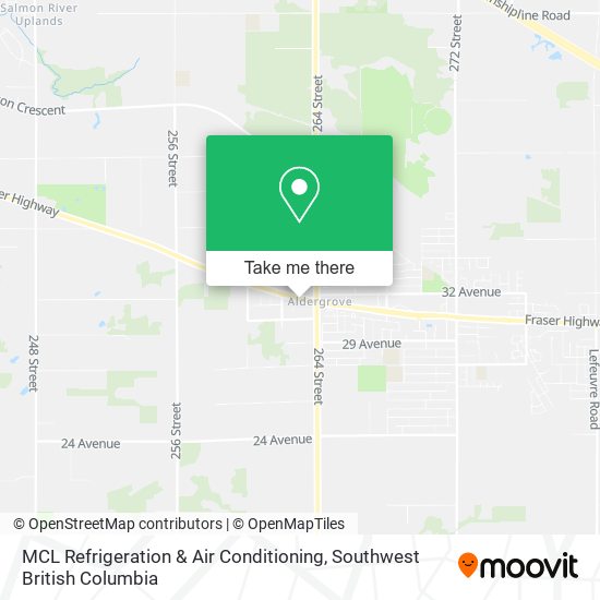 MCL Refrigeration & Air Conditioning map