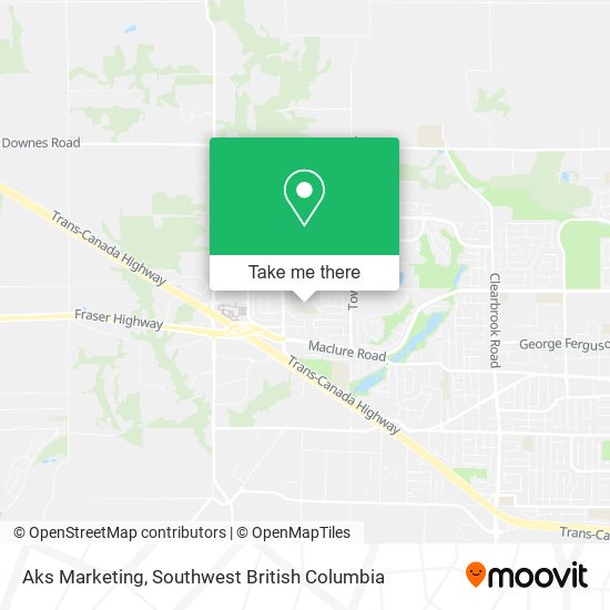 Aks Marketing map