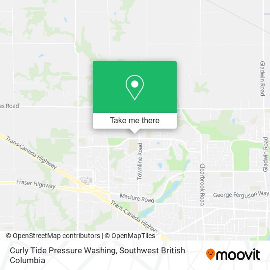 Curly Tide Pressure Washing map