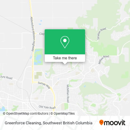 Greenforce Cleaning map