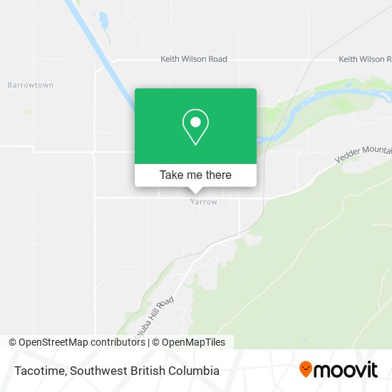 Tacotime map