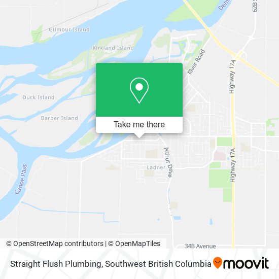 Straight Flush Plumbing map