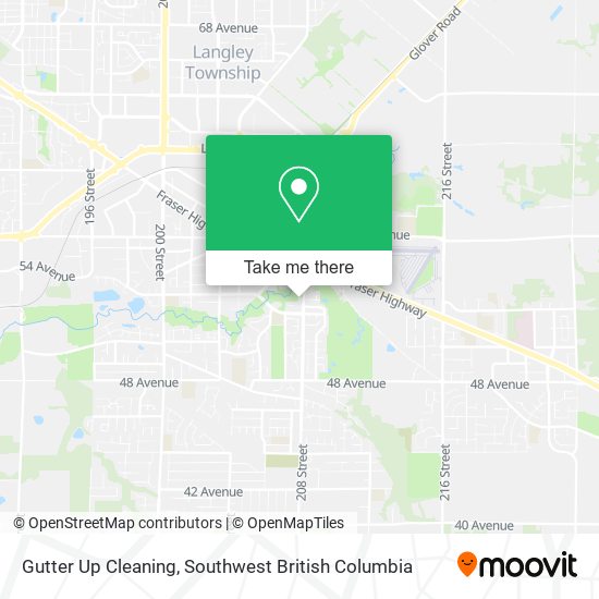 Gutter Up Cleaning map