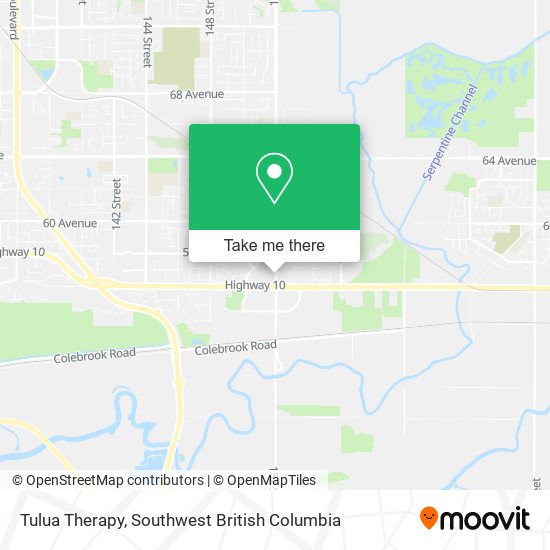 Tulua Therapy map