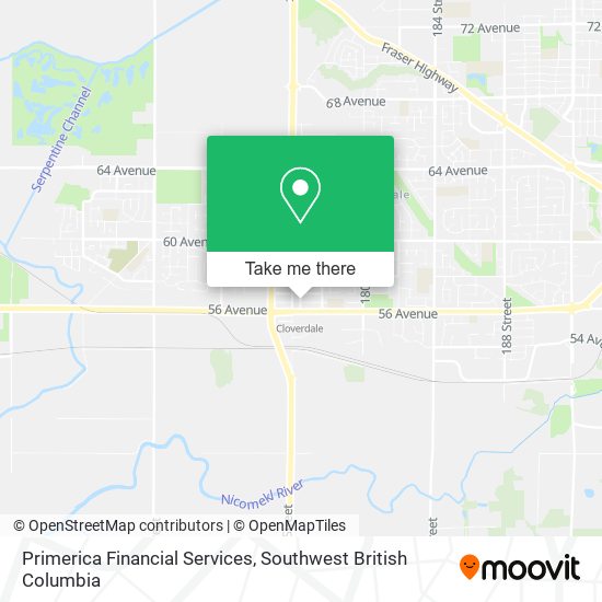 Primerica Financial Services map