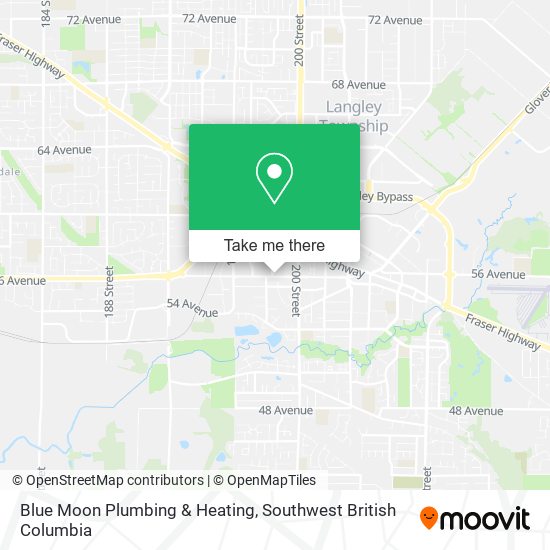 Blue Moon Plumbing & Heating plan