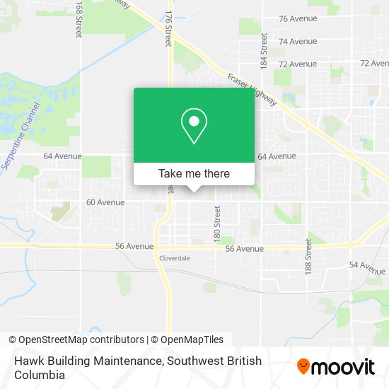 Hawk Building Maintenance map