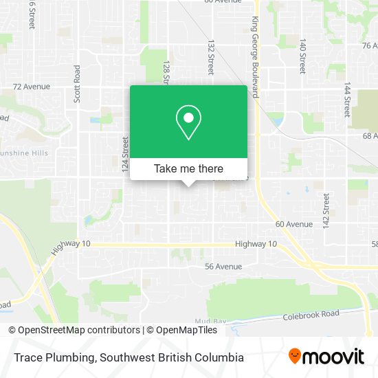 Trace Plumbing map