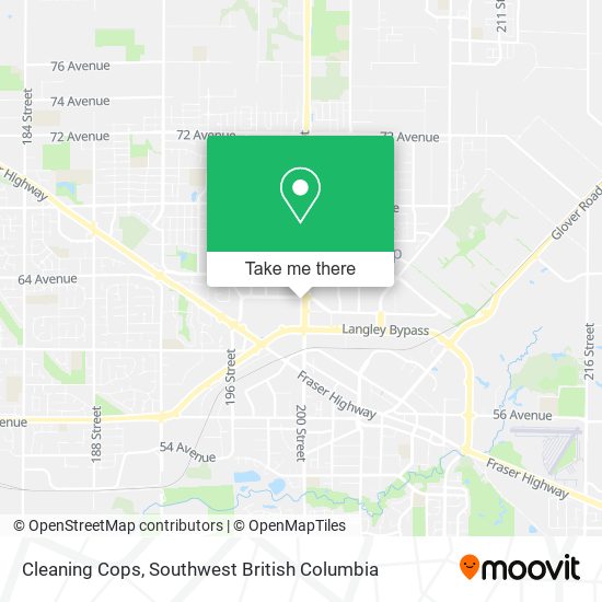 Cleaning Cops map