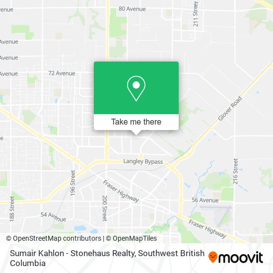 Sumair Kahlon - Stonehaus Realty map