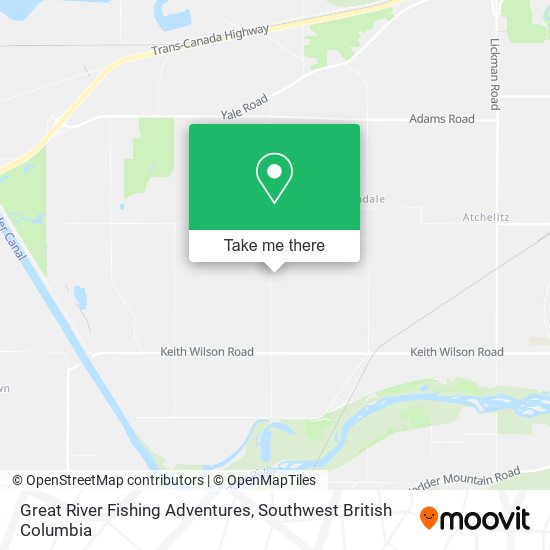 Great River Fishing Adventures plan