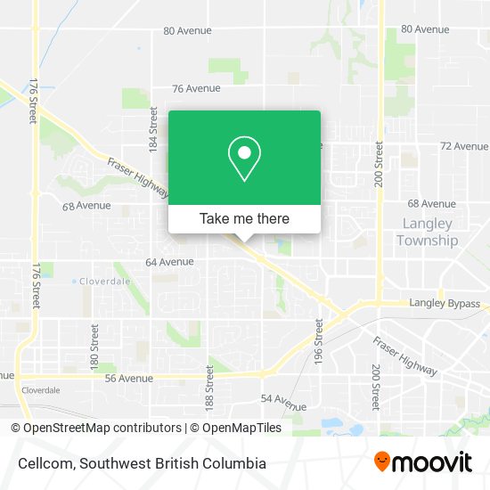 Cellcom map