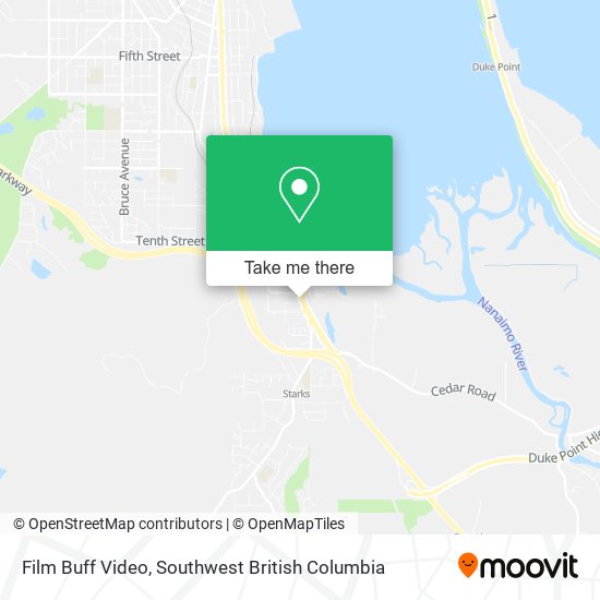 Film Buff Video map