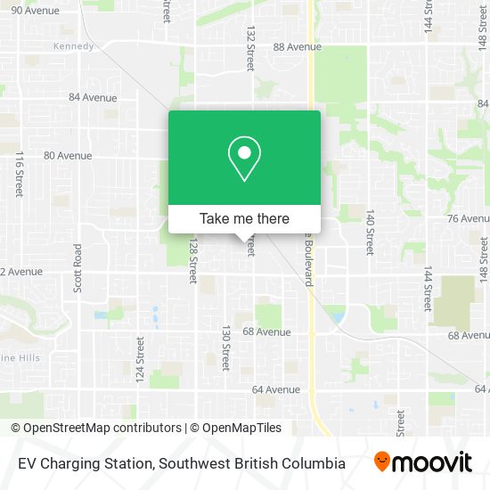 EV Charging Station map