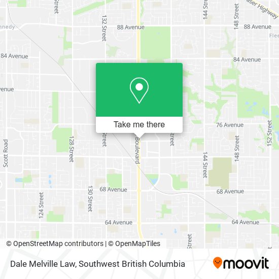 Dale Melville Law map