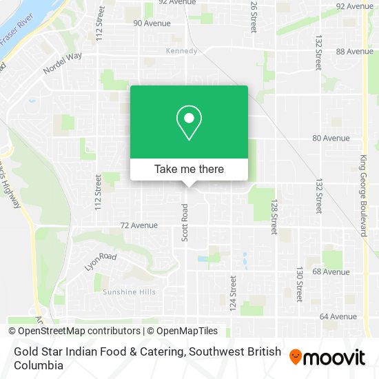 Gold Star Indian Food & Catering plan