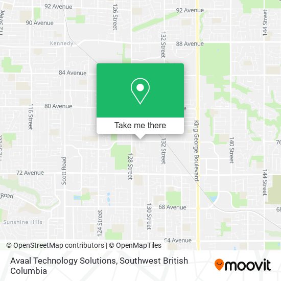 Avaal Technology Solutions map