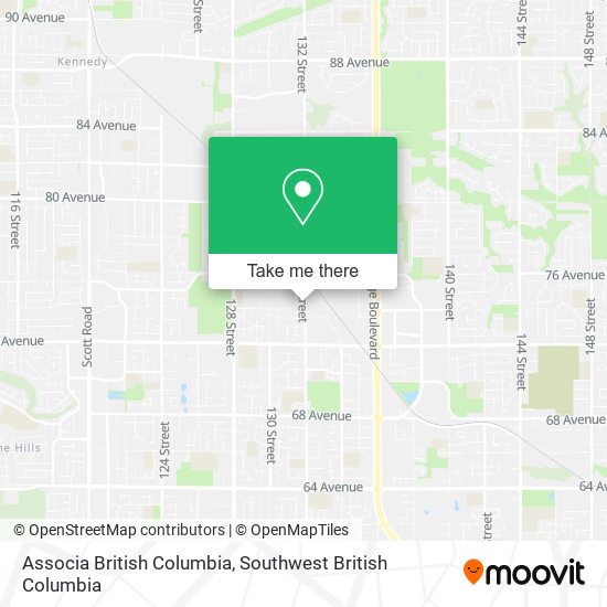 Associa British Columbia map