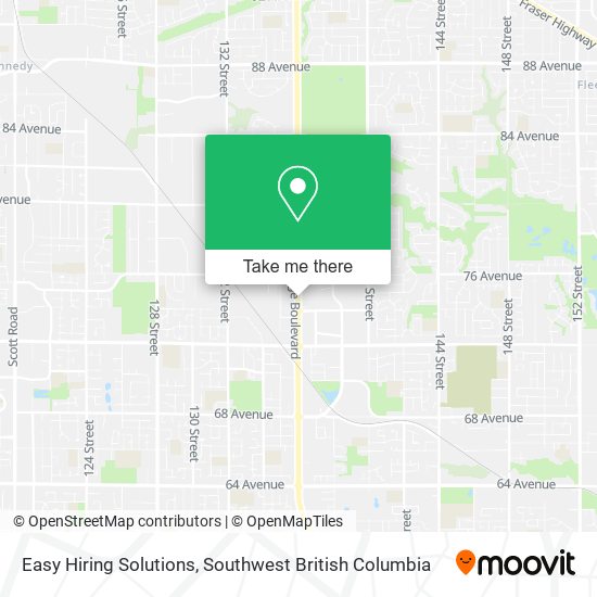 Easy Hiring Solutions map