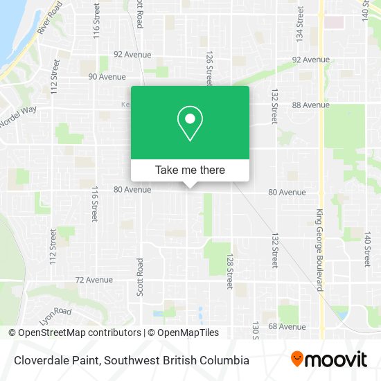 Cloverdale Paint plan