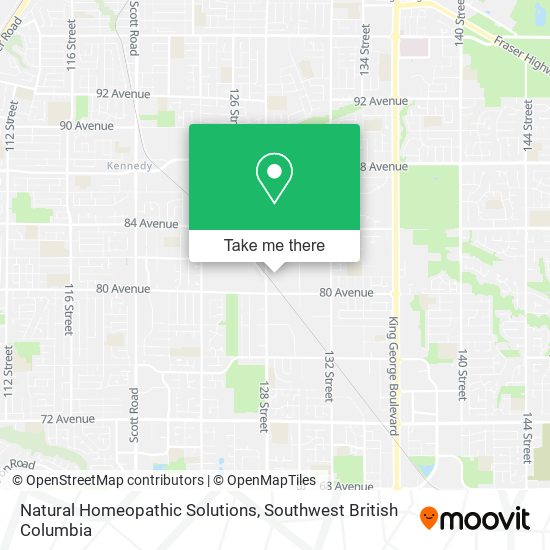 Natural Homeopathic Solutions map