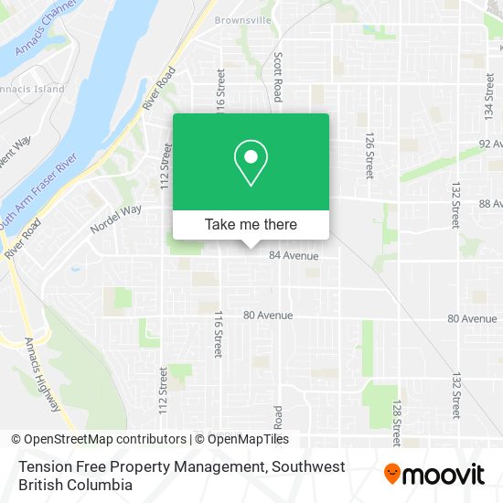 Tension Free Property Management map