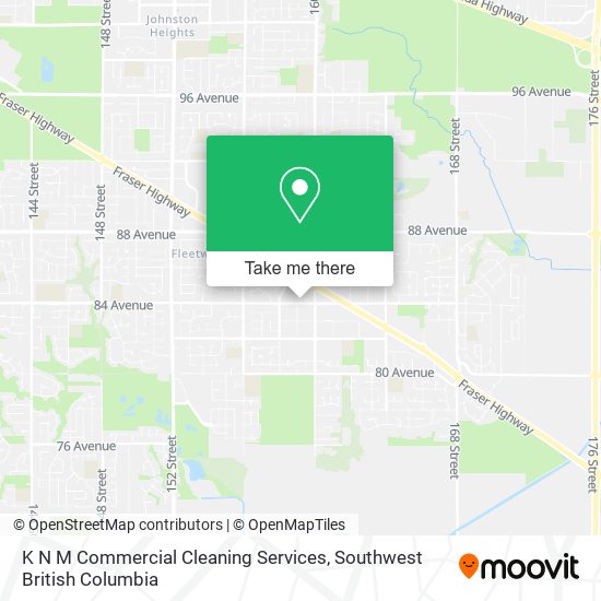 K N M Commercial Cleaning Services map