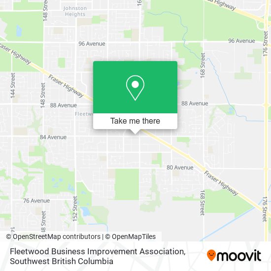 Fleetwood Business Improvement Association map
