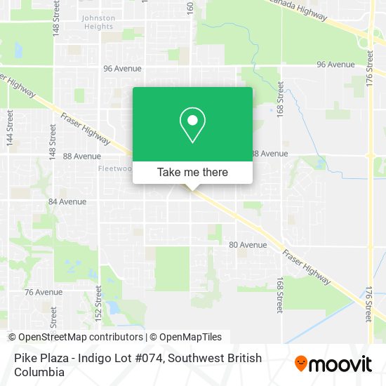 Pike Plaza - Indigo Lot #074 map