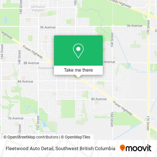 Fleetwood Auto Detail map