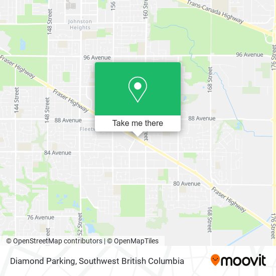Diamond Parking map