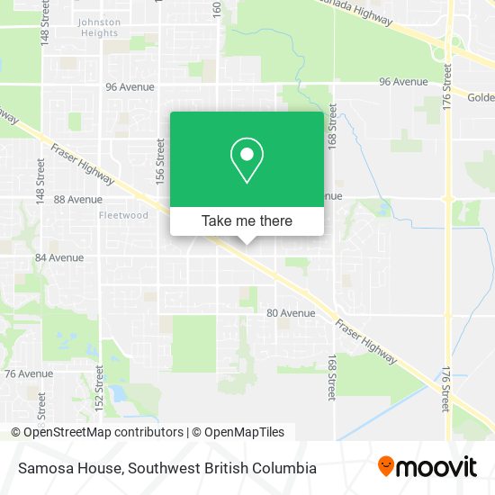 Samosa House map